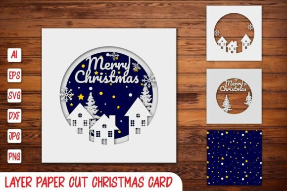Christmas Village Layered Winter Shadow Box: A Guide to Creating Depth and Warmth