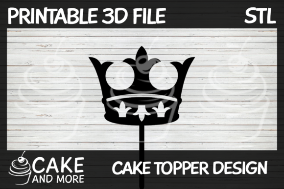 Crown Your Celebration with the Regal Crown Cake Topper
