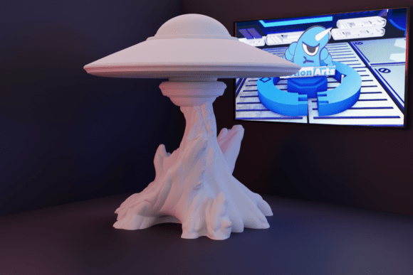Disco Voador Sobre Montanhas: A Guide to Choosing and Printing the Perfect 3D Scene