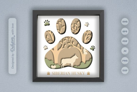 Dog Breed Layered Papercut-Siberian Husk: A Guide to Flawless Results