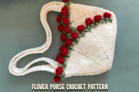 Flowers Tote Bag Crochet Pattern