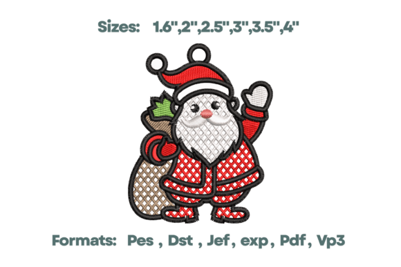 FSL Santa Claus Ornament: Bringing 3D Holiday Magic to Life