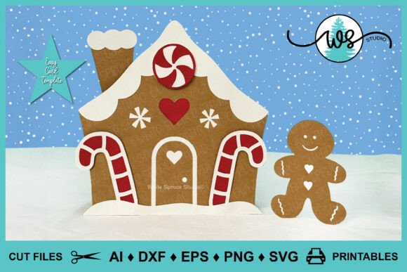 Gingerbread House Card Template: A Festive Crafting Solution