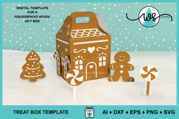 Gingerbread House Gift Box SVG Template: Crafting the Perfect Holiday Experience