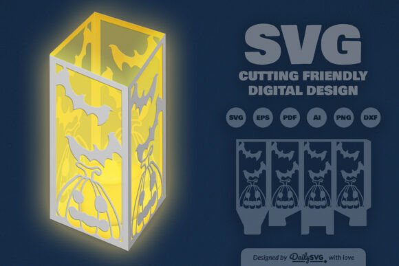 Halloween Pumpkins Lantern Papercut SVG: A Guide to Spooky Decor