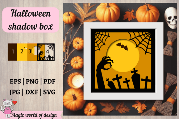 Halloween Web Shadow Box SVG, Cricut Svg: A Workflow Guide for Creators