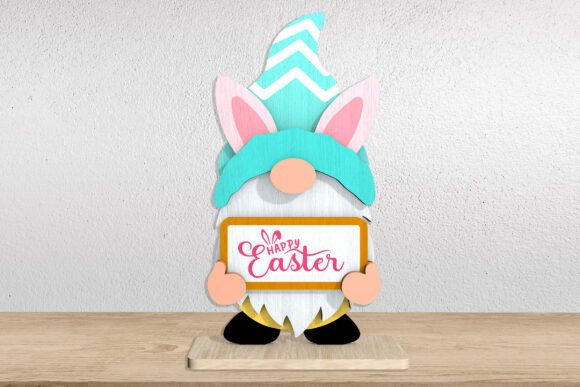 Happy Easter Gnome SVG: Festive Decor & Crafts