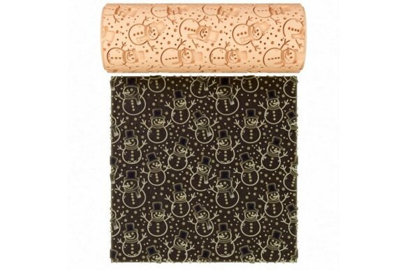 Mastering Festive Textures: The Professional Utility of the Snowman Pattern Texture Roller