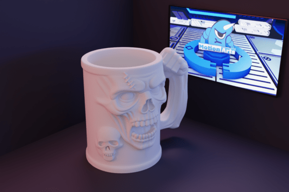Monster Mug: A Unique 3D Printable Design for Creative Spaces