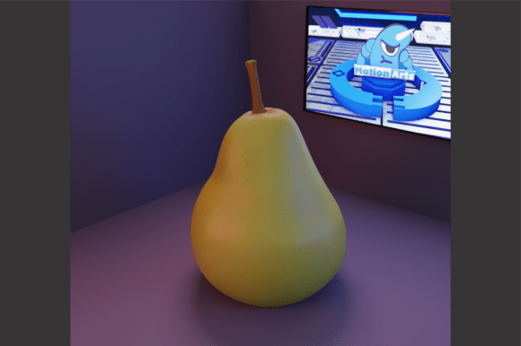 Pear Fruit: Integrating 3D Models into Creative and Professional Workflows