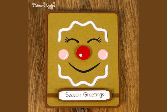 Send a Sweet Smile with the Happy Gingerbread Card SVG