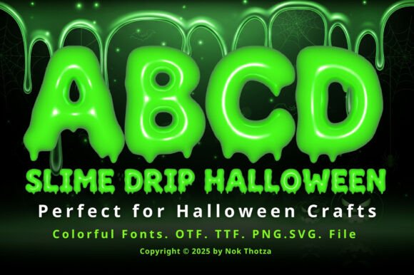 Slime Drip Halloween: A Typeface Evaluation