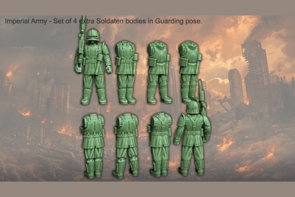 Soldaten Modular Body Set No Heads: A Guide to Custom Infantry