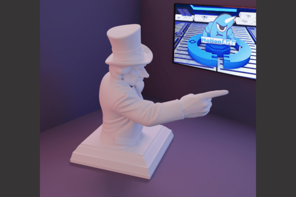 Uncle Sam America: The Iconic Symbol in Modern 3D Form