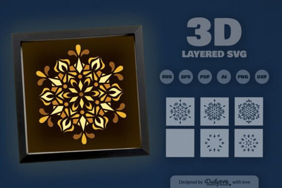 Winter Snowflake Mandala Layered SVG: A Practical Evaluation